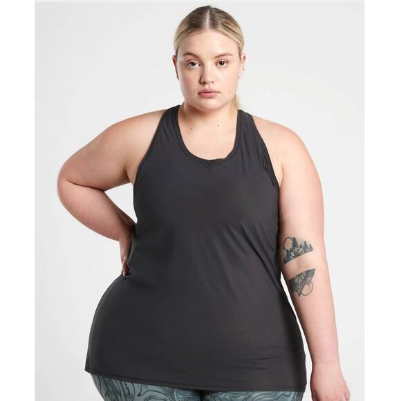 NWT Athleta Ultimate Train Tank - 1X - black - 1X - Picture 1 of 4